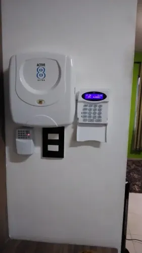 Alarme sem fio wi-fi Intelbras controle telefone