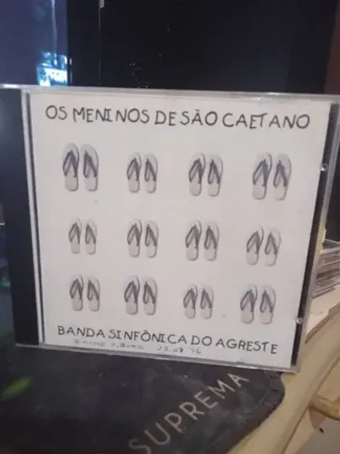 Cd Os Meninos de São Caetano Banda Sinfônica do Agreste