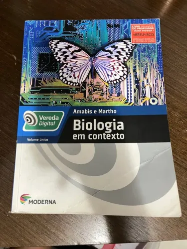 Livro Biologia em Contexto - Amabis & Martho