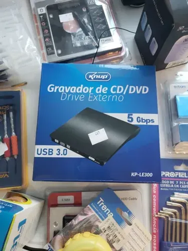 Gravador externo dvd e Cd