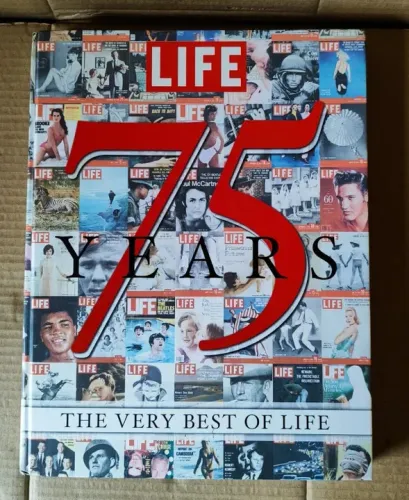 Livro 75 Anos Da Revista Life - Em Inglês - Maravilhoso - Raríssimo!!!