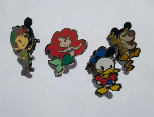 Kit de Broches Disney (Ofc. do Parque de Orlando)