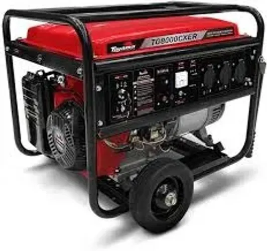 GERADOR A GASOLINA 7,2 KVA TG8000CXER C/ PARTIDA ELÉTRICA MONOFÁSICO 115/230V 60HZ - TOYAM