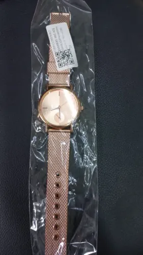 RELOGIO FEMININO DOURADO
