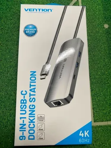 HUB, Tipo C para HDMI4K60Hz, Porta Adaptador RJ45, PD 100W, PC Acessórios