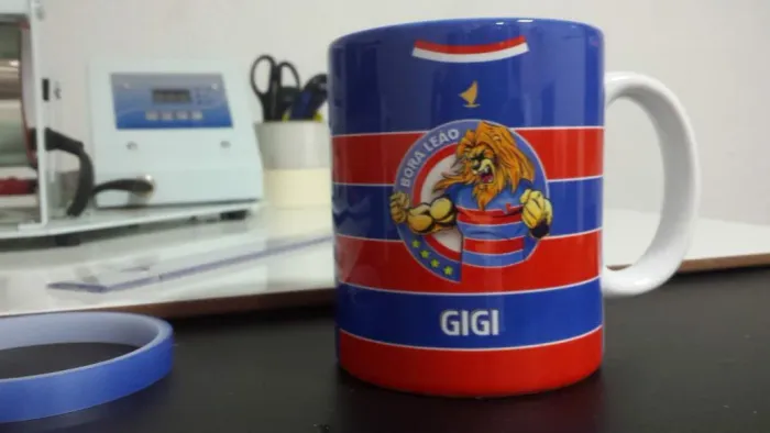 Caneca Personalizada Times Futebol com nome