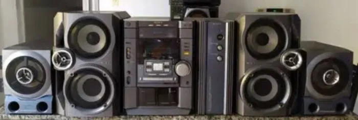 Raridade Sony MHC-DX80 completo 