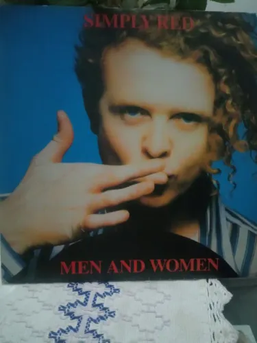 LP SIMPLY RED MAN AND WOMEN 1987