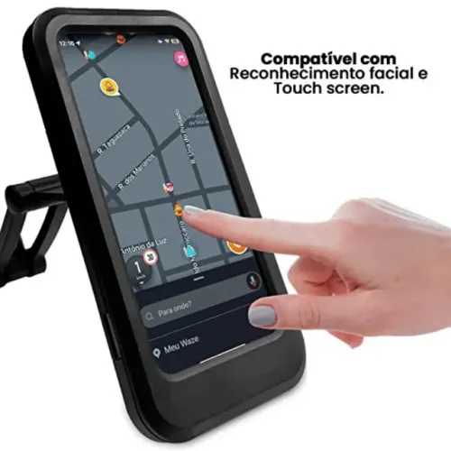 Suporte Impermeável P/ Moto e Bike 6.3? B - it blue
