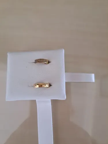 Par de brincos Folheado a Ouro 18k