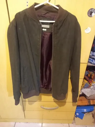 Jaqueta bomber verde escuro