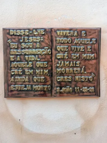 Quadro Bíblia em gesso 3d