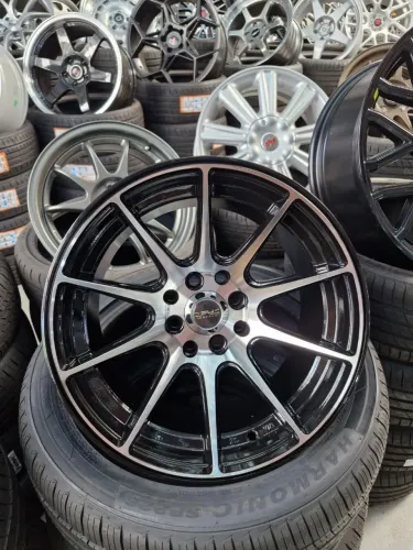 Jogo de rodas zeus 1041 aro 15 4x100 e 4x114