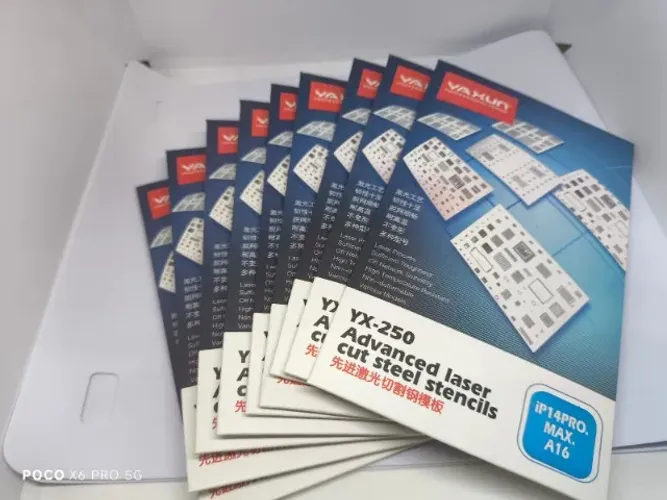 Stencil Reballing Bga Yaxun Yx-250 IP7 ao IP 14 PRO MAX