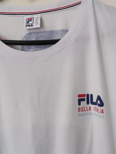 Camiseta Fila Classic Biella Italia <br>Camiseta Fila Regular Biella Italia
