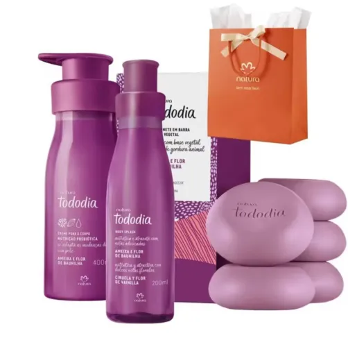 Kit Natura TodoDia Ameixa e Flor de Baunilha
