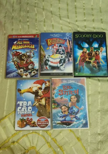 Lote 5 dvds