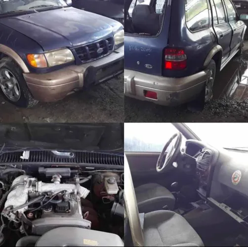 Peças Kia Sportage 2000 Gasolina Sucata - Peças para venda