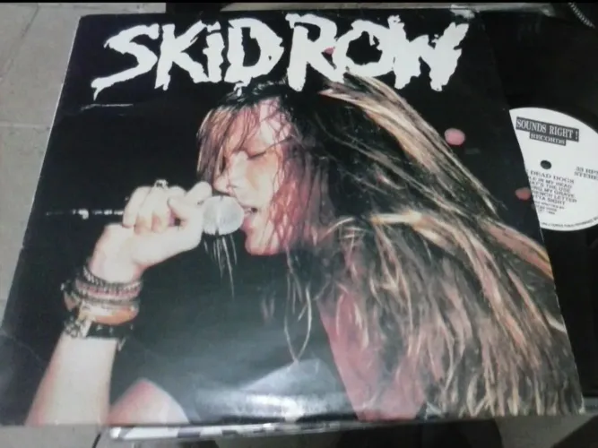 LP Skid Row Live 1989, limitado em 300 copias