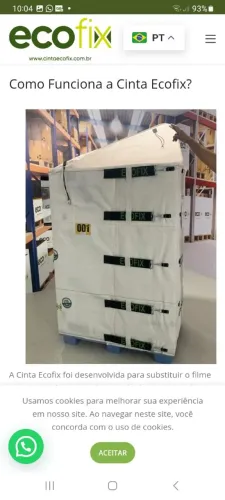 Cinta Ecofix para Embalagem
