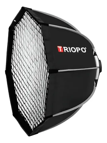 Softbox Octabox Triopo Tipo Bowen 65cm + Bolsa + Grid