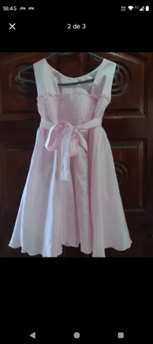 Vestido de festa veste 07 anos 
