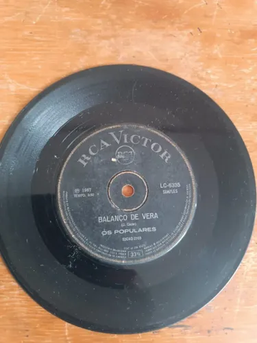 LP Compacto vinil- Os populares-1967