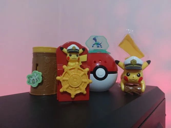 Brindes Pokémon McDonald's 2025 (Em ótimo estado!)