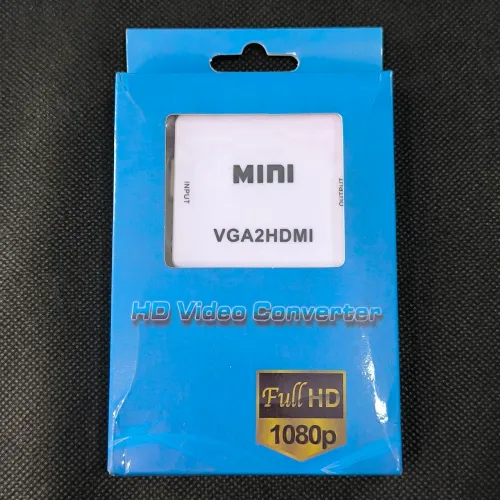Conversor VGA para HDMI Full HD 1080p