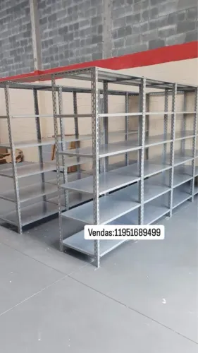 Prateleiras para Comércio em aço 