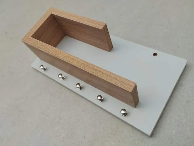 Porta Chaves de Parede com Design Moderno