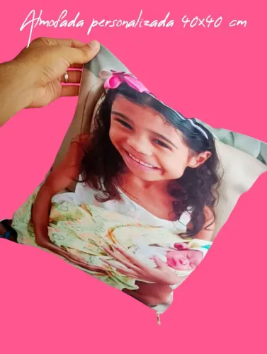 Almofada Personalizada 40x40cm - Foto