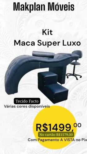 Kit Maca Super Luxo para Estética - Makplan Móveis