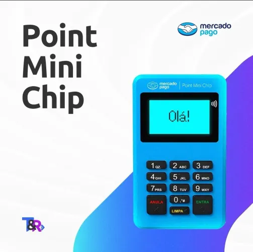 Point Mini Chip - Máquina de Cartão Mercado Pago