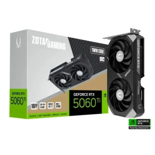Placa de video RTX 5060 Ti 16gb Zotac Twin Edge OC Edition Com NF garantia e pronta entreg
