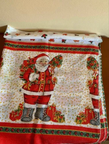 toalha de mesa natal papai noel 