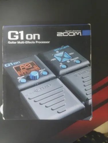 Zoom G1on - Pedaleira Multiefeitos da Zoom.