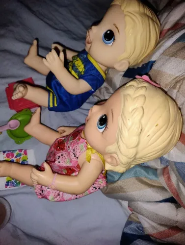Baby alive casal de gêmeos 