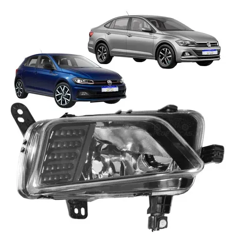 Farol Milha Vw Polo Virtus 2018 2019 2020 2021 2022 L.d