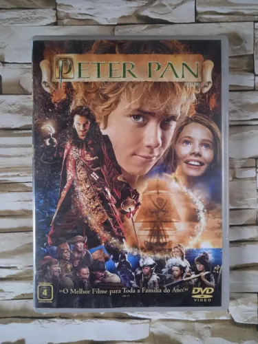 DVD Peter Pan ( 2003), Com Jeremy Sumpter e Jason Isaacs.