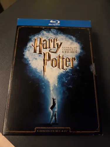 Blu-ray Harry Potter - A Coleção Completa 8 Discos Original