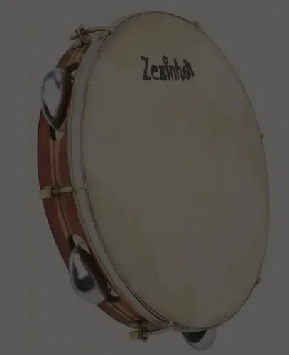 PANDEIRO ZEZINHO 10" POLEGADAS COURO SPECIAL