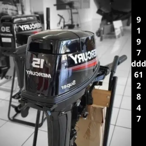 Mercury 15 HP Super - Leve e Econômico