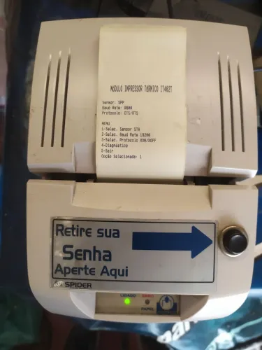 Impressora térmica de Senhas Diebold