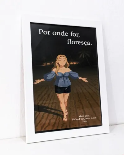 Quadro decorativo estúdio Ghibli