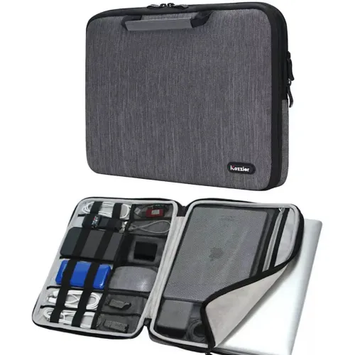 Bolsa Notebook IPad Macbook Slim Case Premium Organizador Objetos Pasta Bag Impermeável