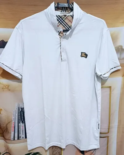 Camisa Polo Burberry Branca Original