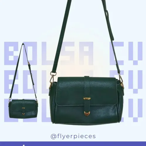 Bolsa de ombro verde