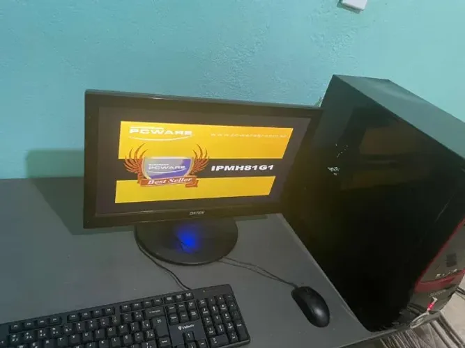 pc completo escritorio ou jogos leves serve pra trabalho!!!