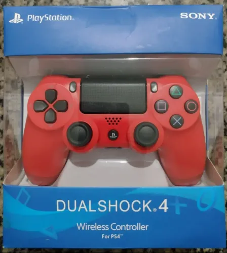 Controle PS4 Sem Fio - Vermelho